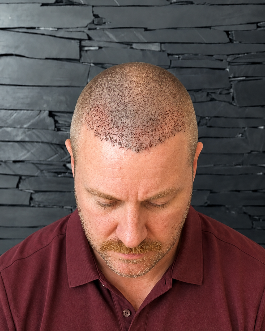 Randy — after, top view
